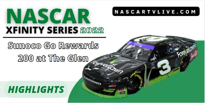 Sunoco Go Rewards 200 At The Glen NASCAR Xfinity Highlights 20082022