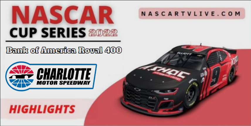 Charlotte Motor NASCAR Cup Series Highlights 09Oct2022