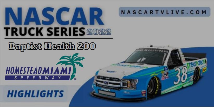 Homestead Miami NASCAR Truck Series Highlights 23Oct2022