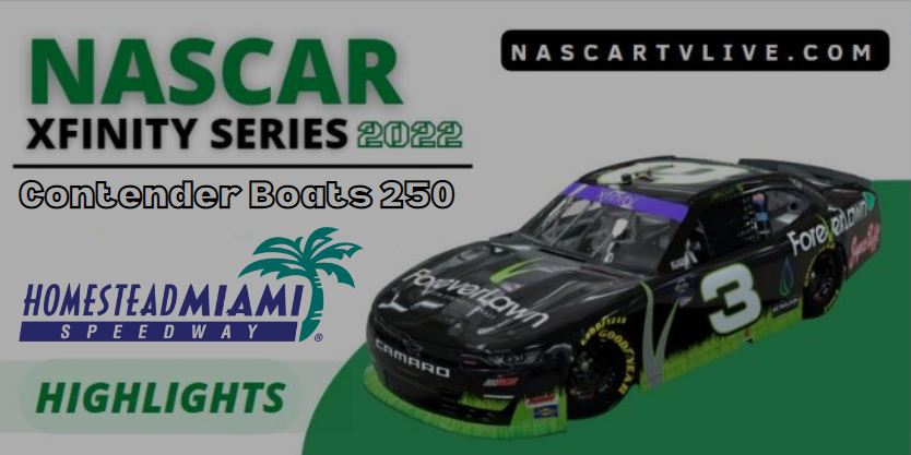 Homestead Miami NASCAR Xfinity Series Highlights 23Oct2022