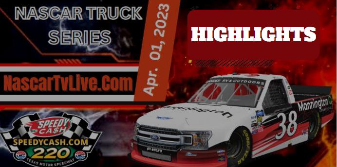 Nascar Truck SpeedyCash Com 250 At Texas Motor Speedway 01Apr2023