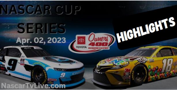 Nascar Cup Toyota Owners 400 At Richmond 02Apr2023