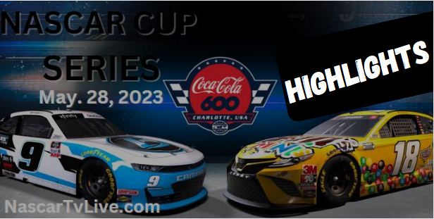 NASCAR Coca Cola 600 Race At Charlotte Motor Speedway 29May2023