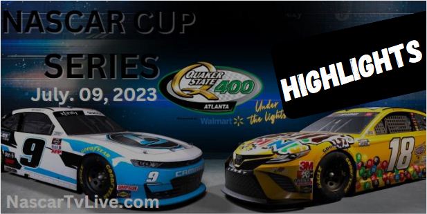 NASCAR Quaker State 400 Race At Walmart 09July2023