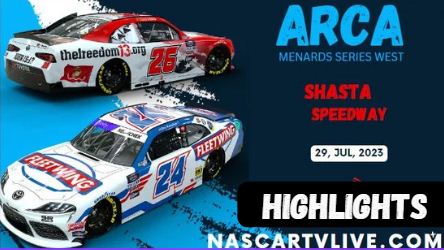 ARCA Menards Series West Shasta 150 At Shasta Speedway Highlights