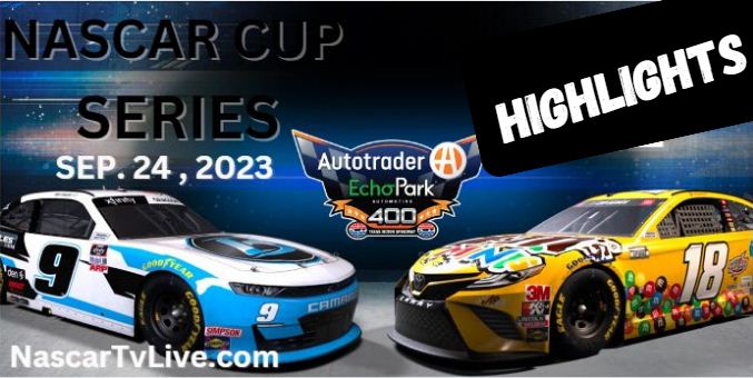 NASCAR Autotrader EchoPark Automotive 400 Race At Texas 25SEP2023