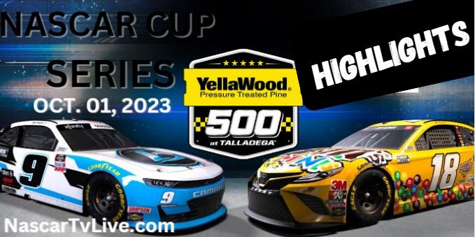 NASCAR YellaWood 500 At Race TALLADEGA 01OCT2023