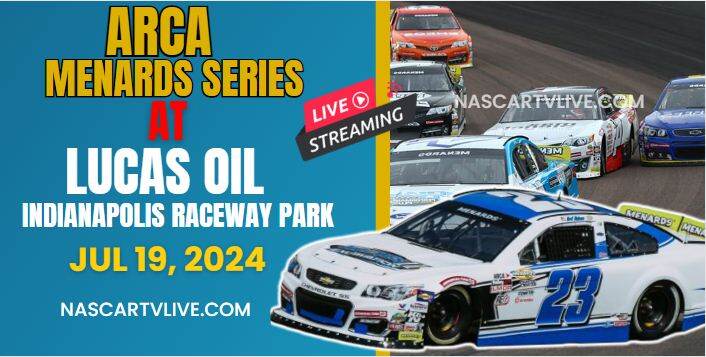{Watch} ARCA 200 At Lucas Live Streaming 2024