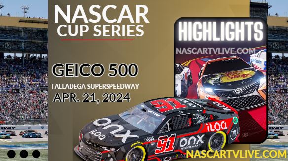 GEICO 500 NASCAR Cup Highlights 2024