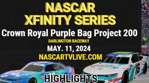 Purple Bag Project 200 NASCAR Xfinity Highlights 12May2024
