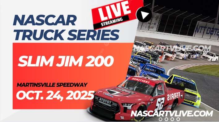 [[NASCAR Truck]] Slim Jim 200 Live Stream 2025