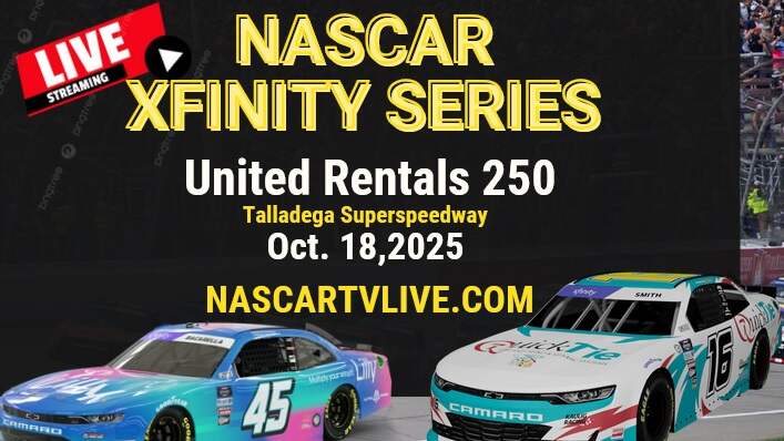 [NASCAR Xfinity] United Rentals 250 Live Stream 2025